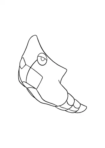Pokémon Metapod coloring page