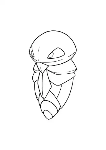 Pokémon Kakuna coloring page