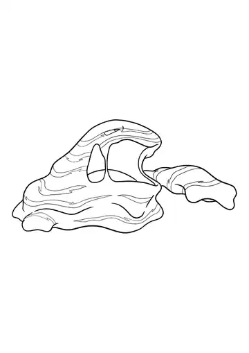 Pokémon Muk coloring page