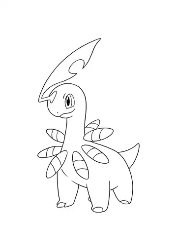 Pokémon Bayleef coloring page