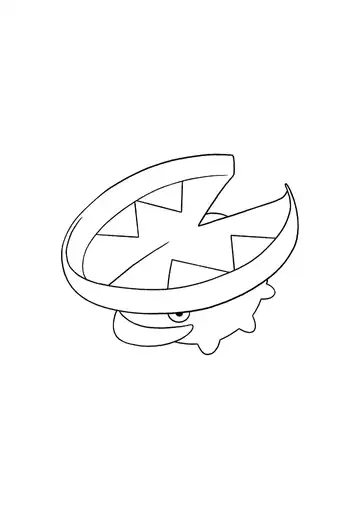 Pokémon Lotad coloring page