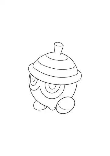 Pokémon Seedot coloring page