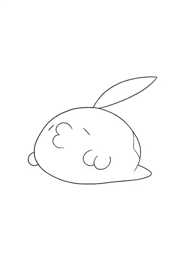 Pokémon Gulpin coloring page