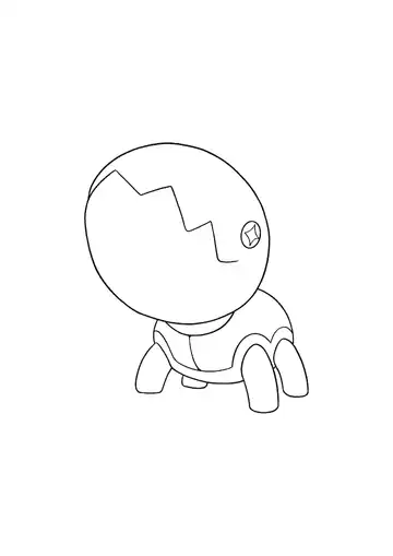 Pokémon Trapinch coloring page