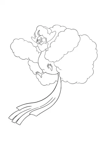 Pokémon Mega Altaria coloring page