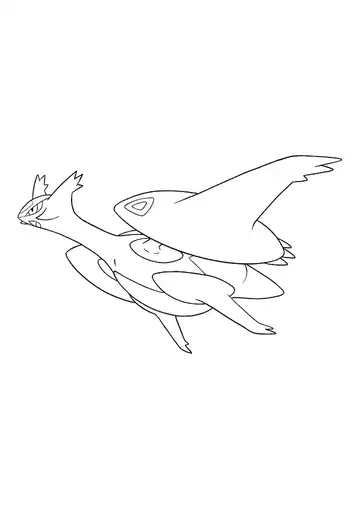 Pokémon Mega Latios coloring page