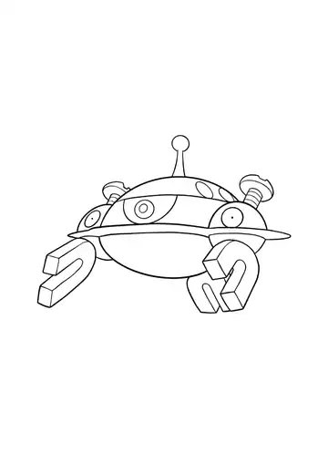 Pokémon Magnezone coloring page