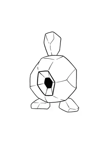 Pokémon Roggenrola coloring page