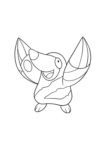 Pokémon Drilbur coloring page
