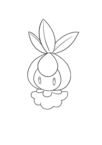 Pokémon Petilil coloring page