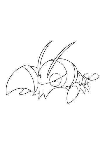Pokémon Clauncher coloring page