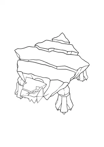 Pokémon Avalugg coloring page