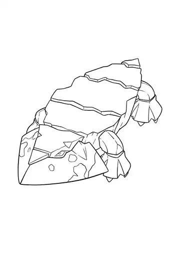 Pokémon Hisuian Avalugg coloring page