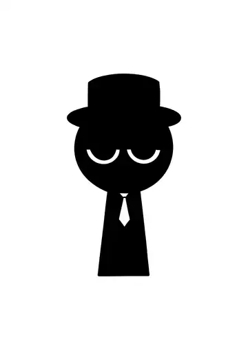 Incredibox Sprunki Black coloring page
