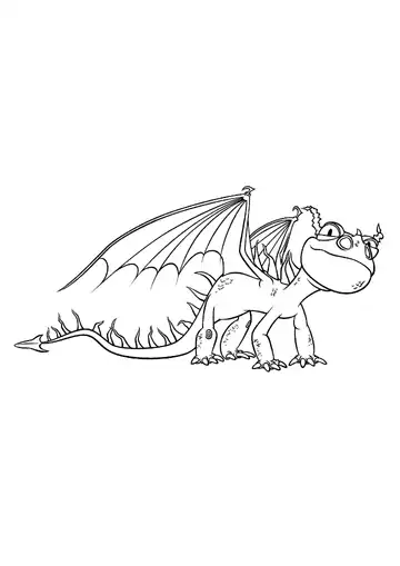 Terrible Terror coloring page